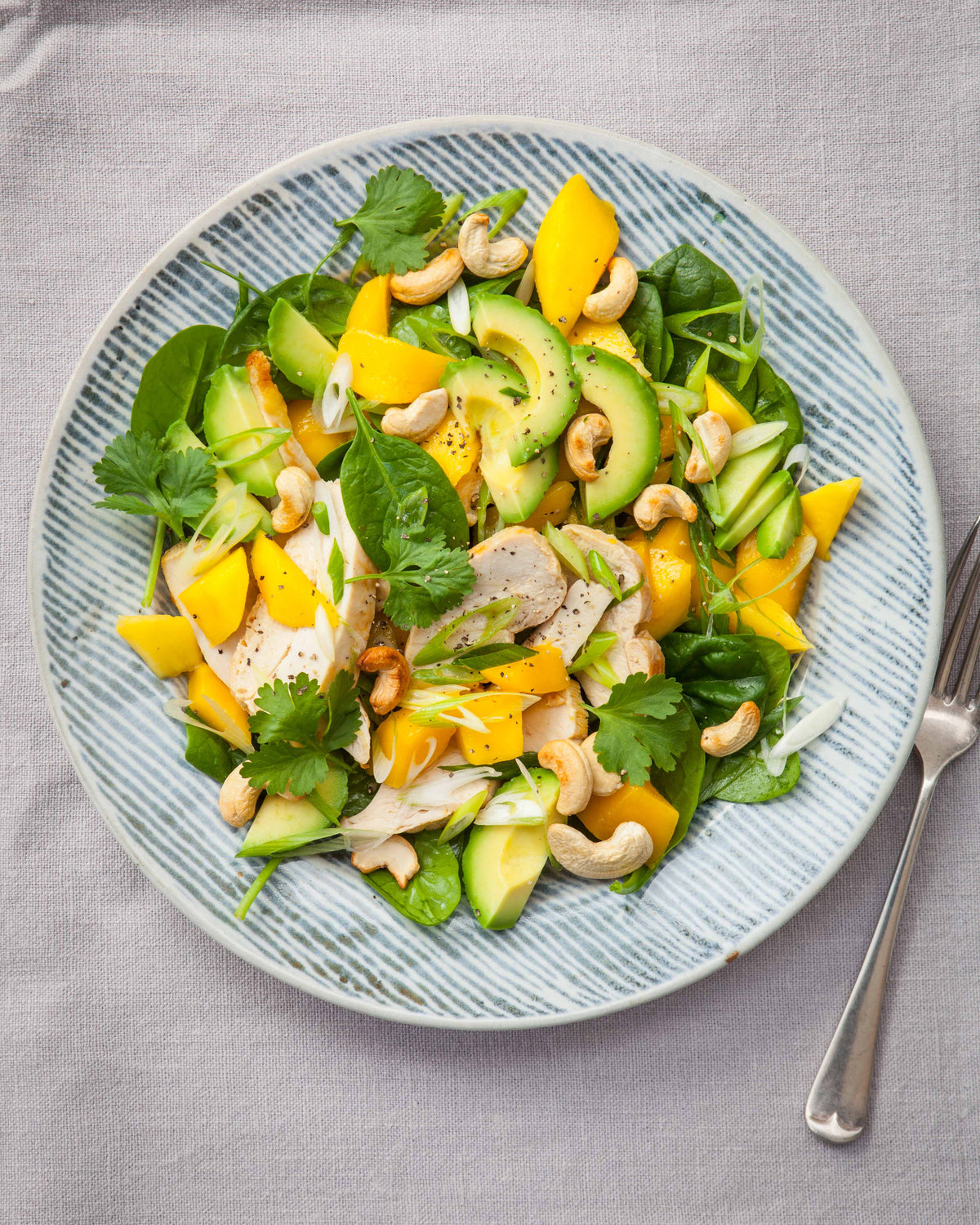 Chickpea Avocado and Feta Salad