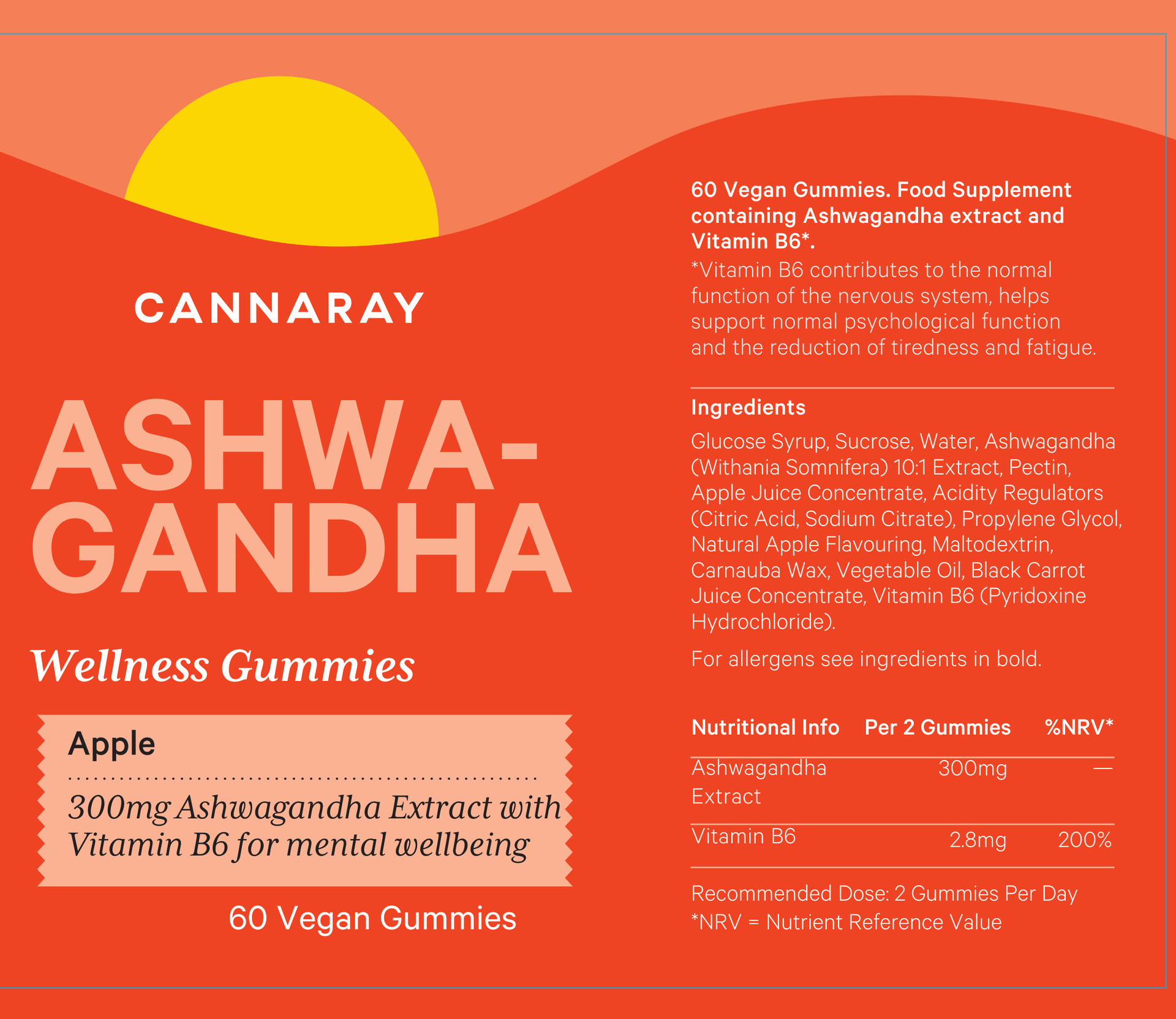 Apple Ashwagandha Wellness Gummies