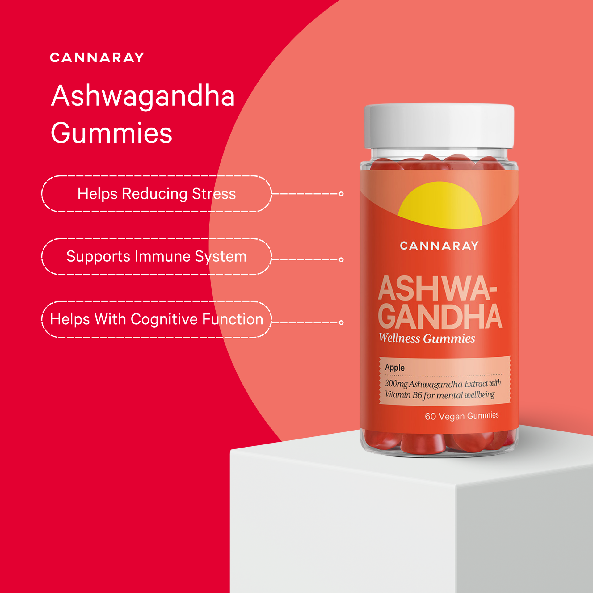 Apple Ashwagandha Wellness Gummies