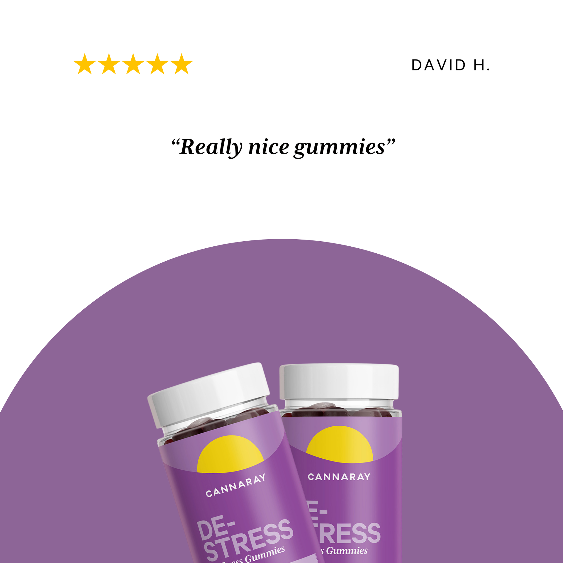 Mixed Berry De-Stress Gummies