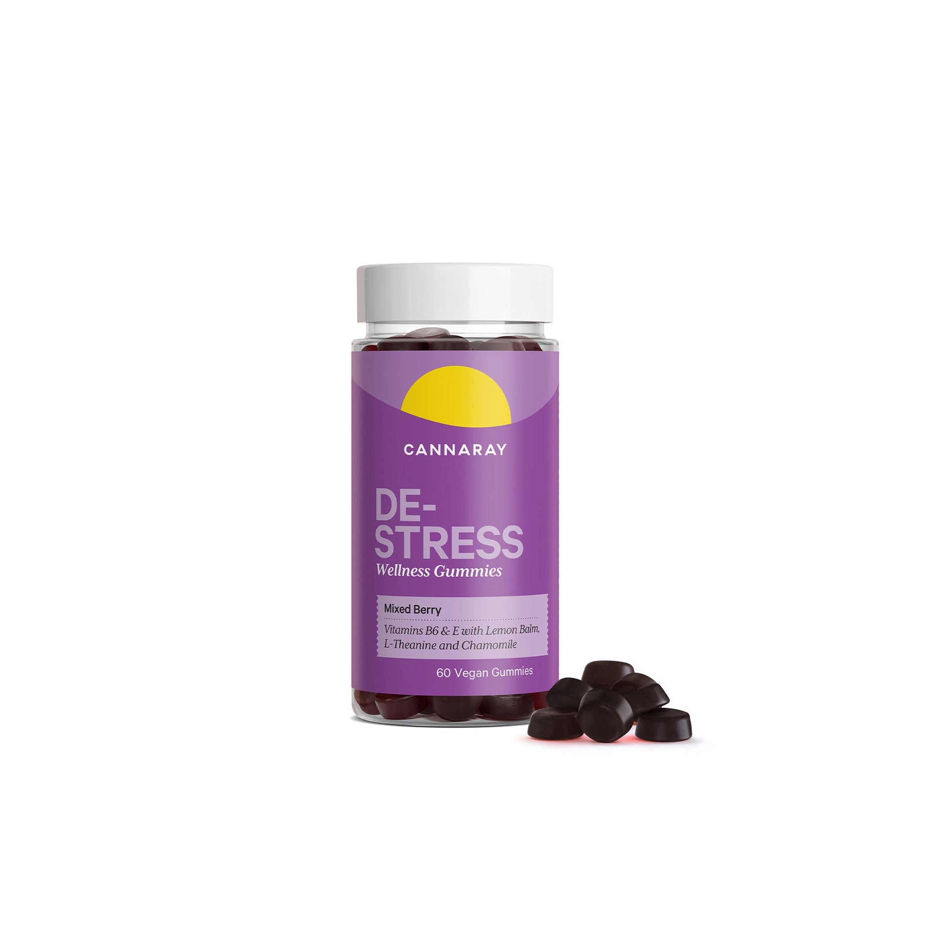 Mixed Berry De-Stress Gummies