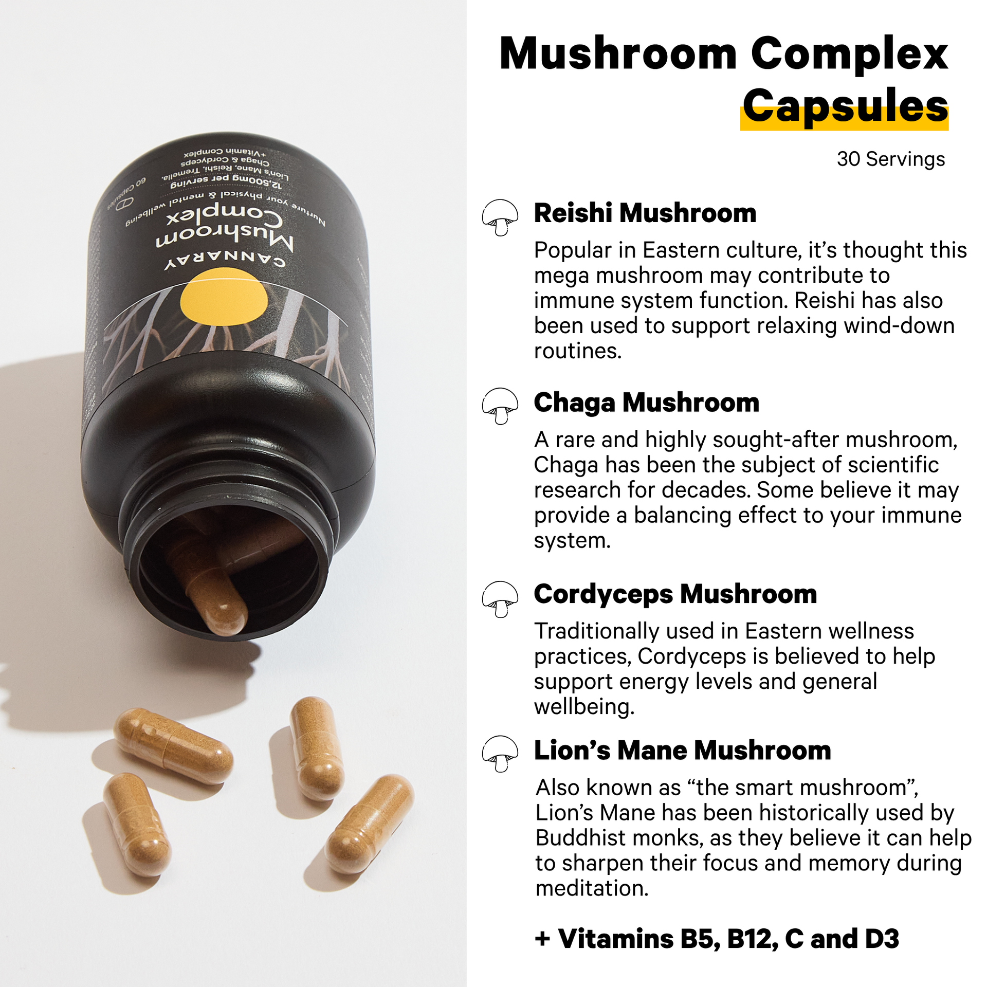 Mushroom Complex Capsules