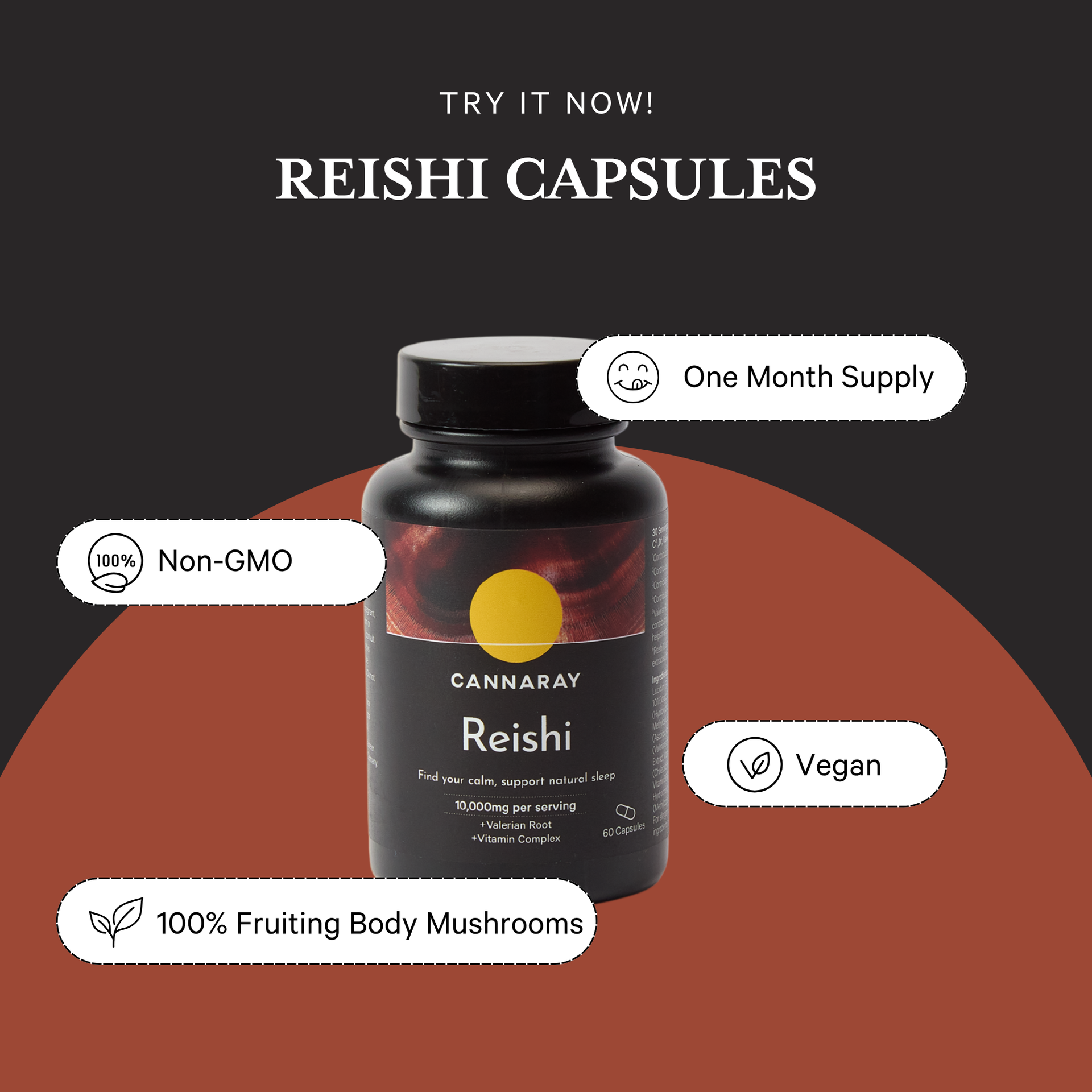 Reishi Mushroom Capsules