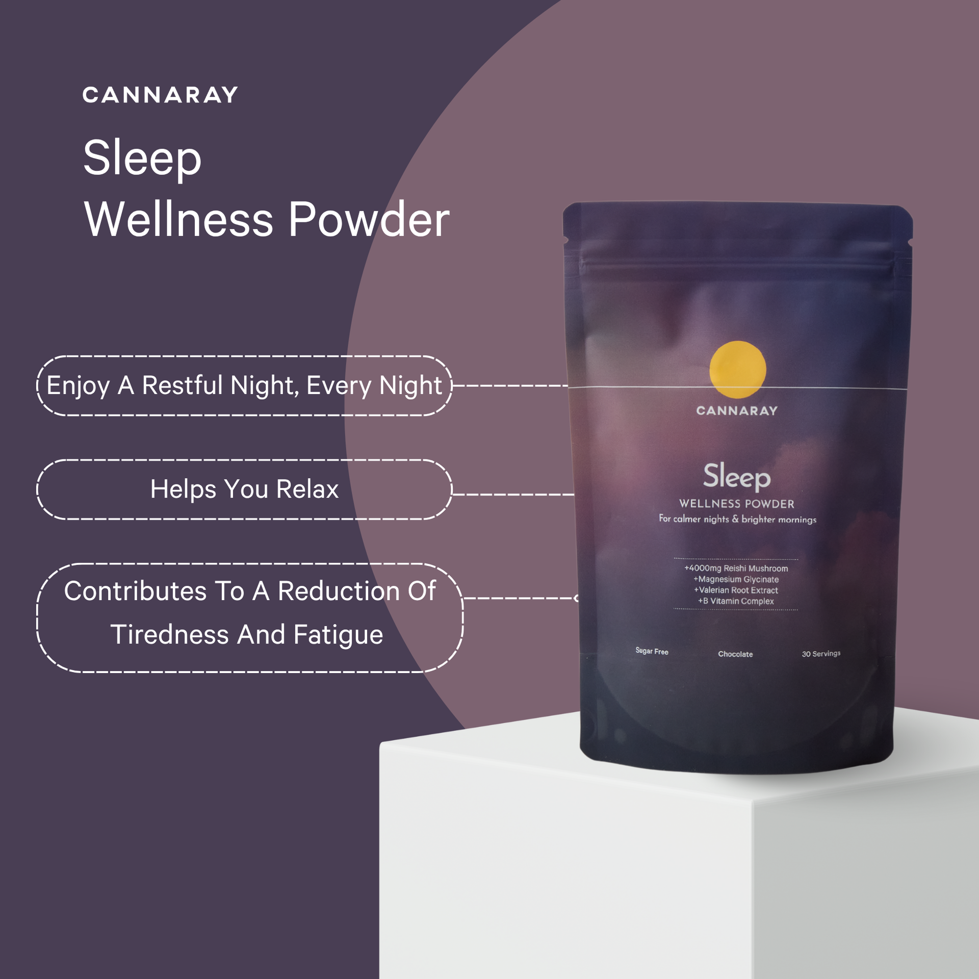 Chocolate Sleep Wellness Powder