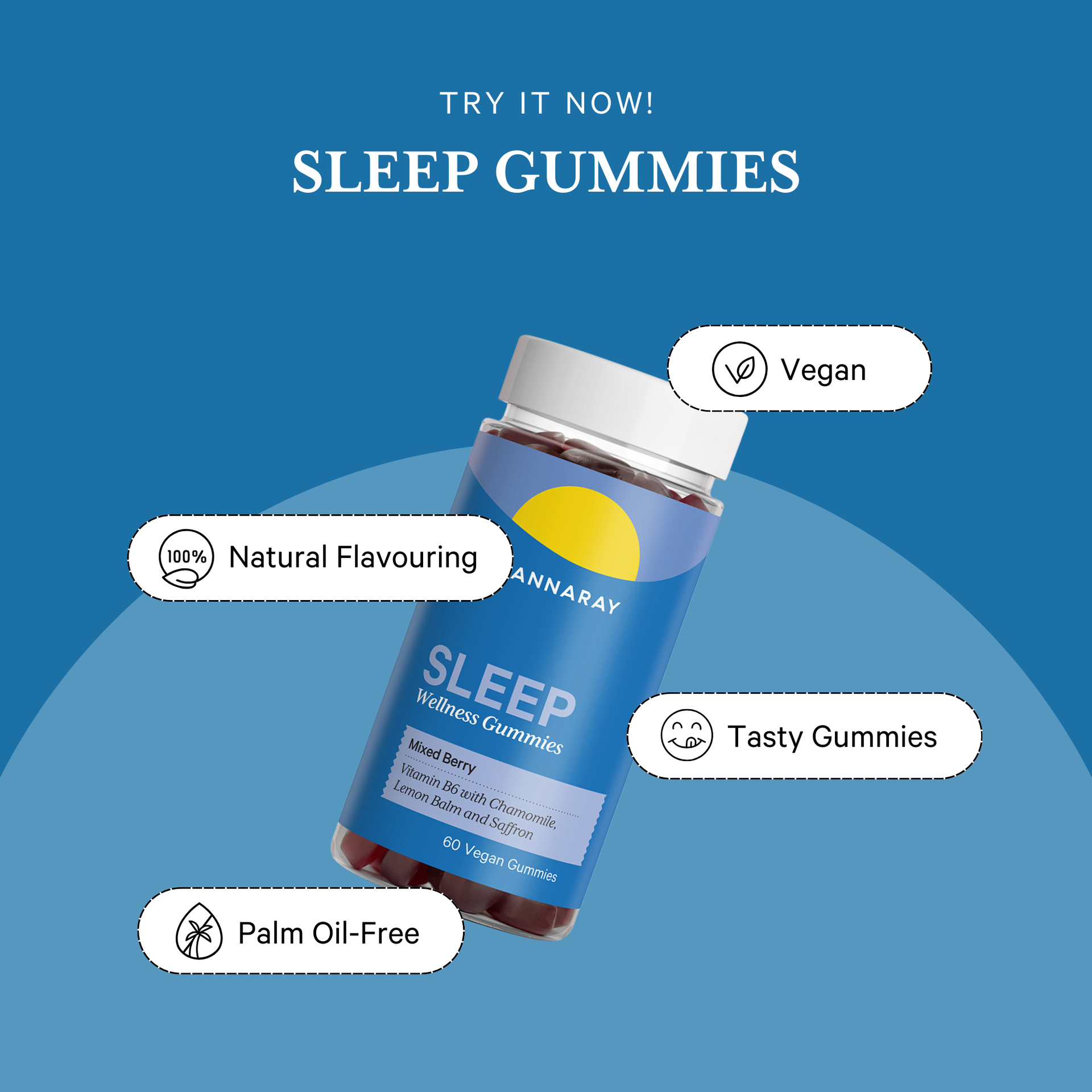 Mixed Berry Sleep Gummies