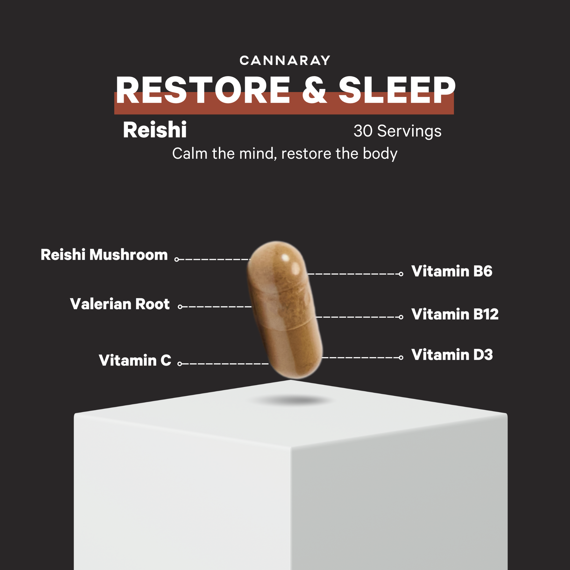 Reishi Mushroom Capsules