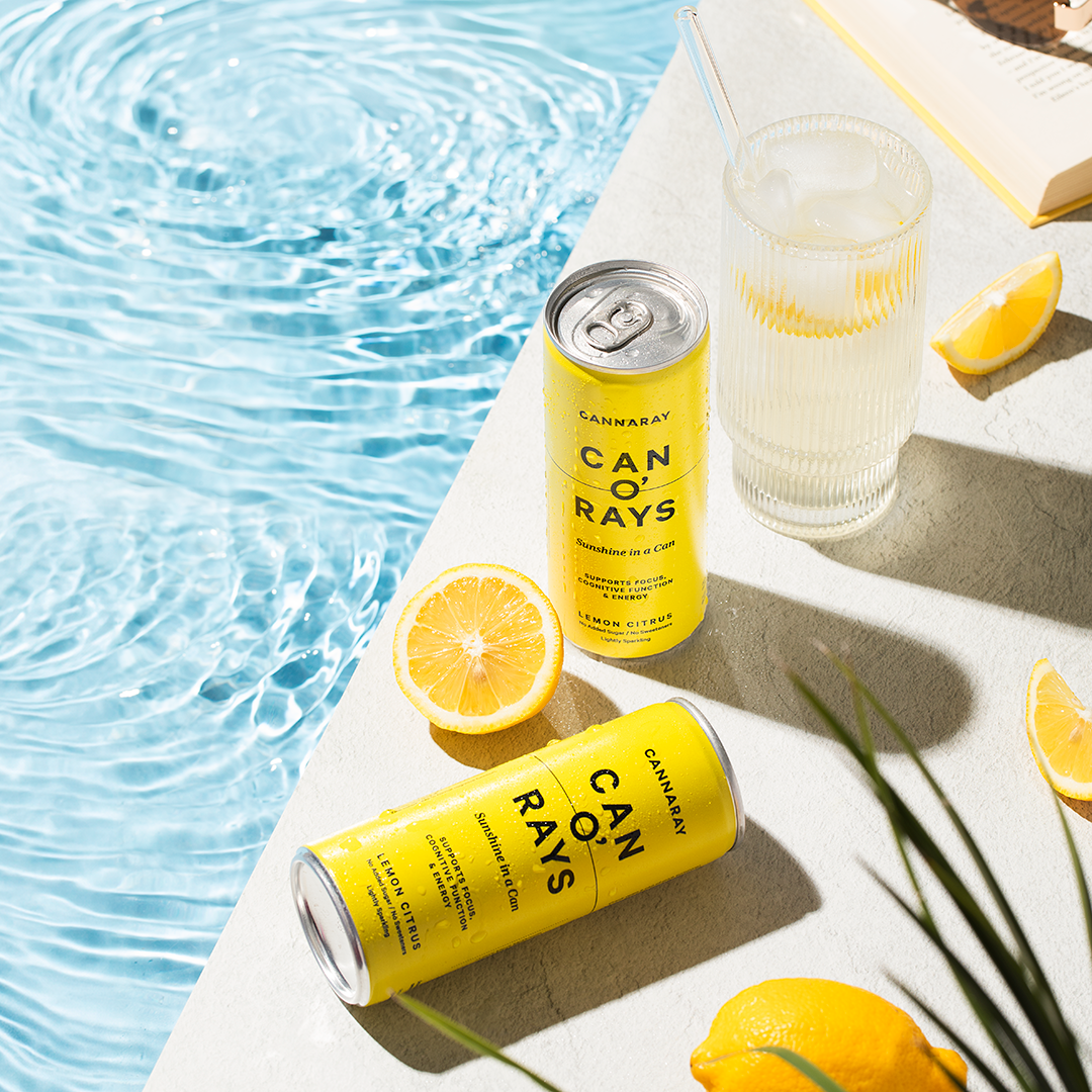 Can O’Rays Functional Wellness Drink - Lemon